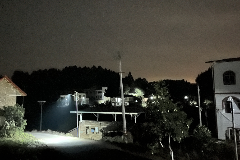 点亮村落振兴路 ，，，，，温暖人民幸福家——省兴发游戏xf集团捐资“亮化工程”惠及80余户老苍生