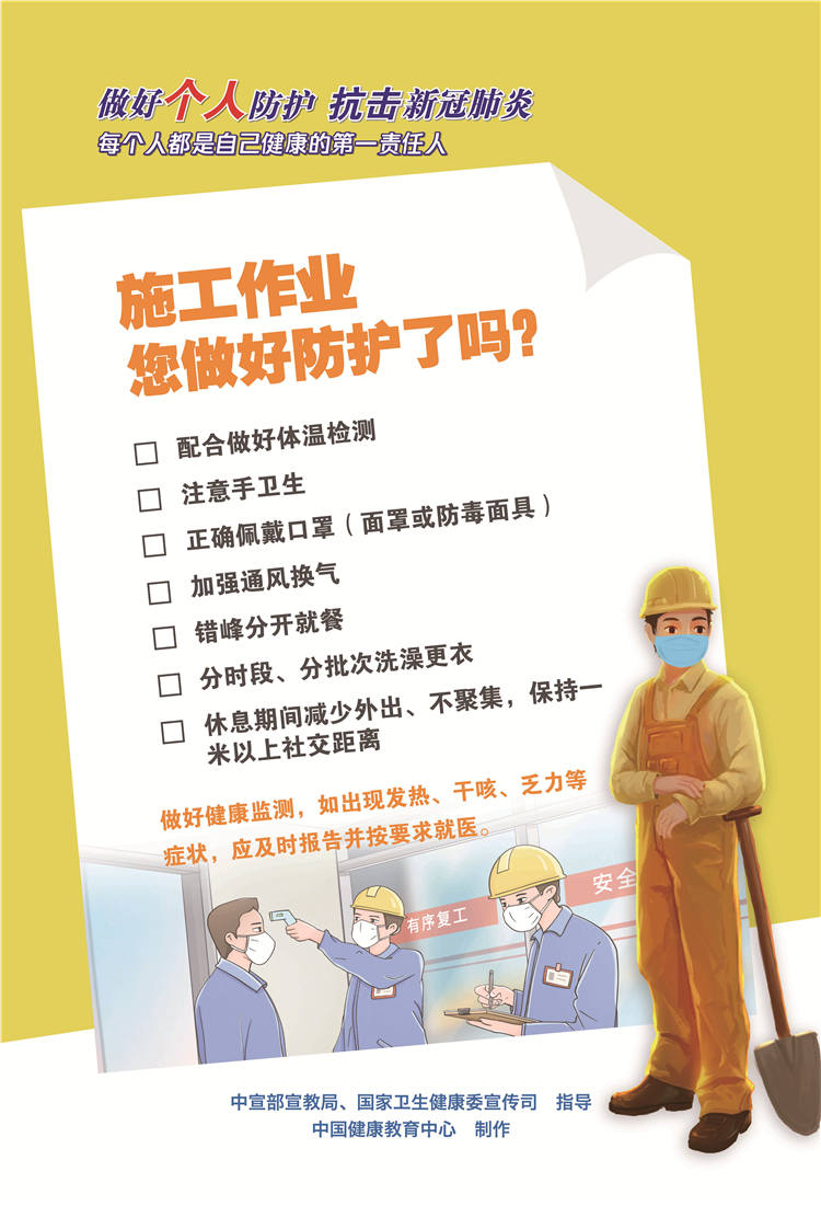 防护7  施工作业您做好防护了吗