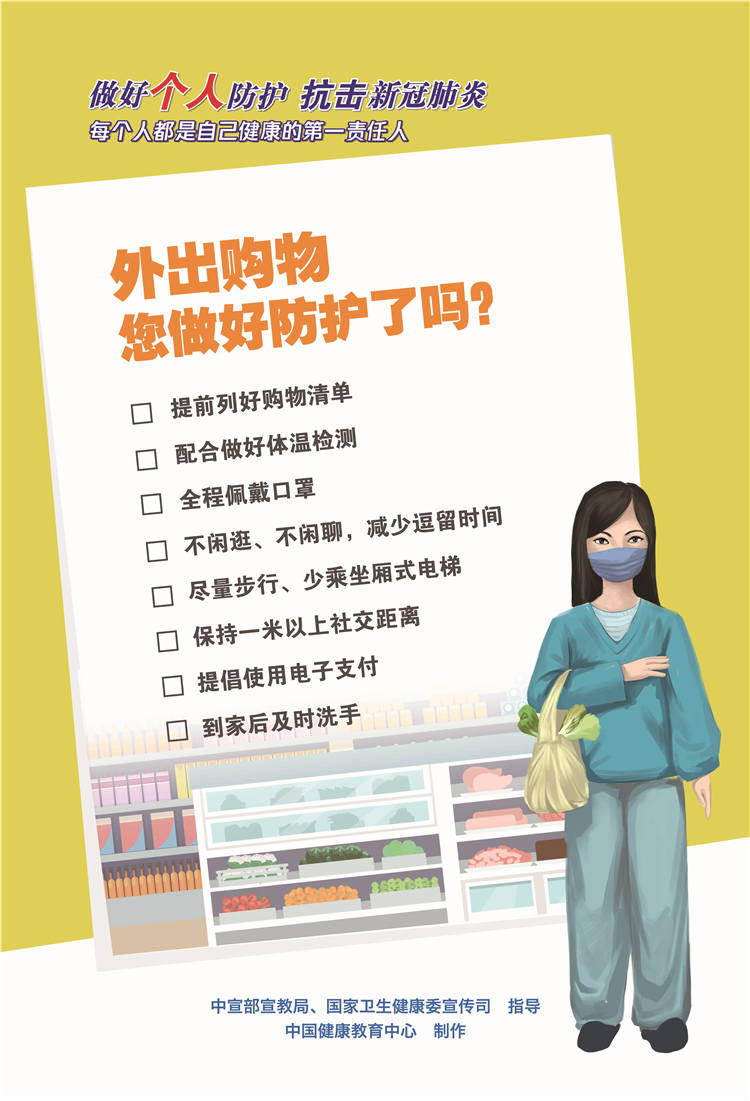 防护8 表出购物您做好防护了吗