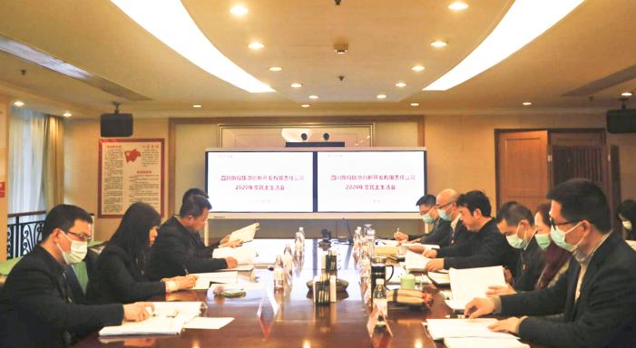 集团辅导督导兴发游戏xf创新公司2020年辅导干部民主生涯会