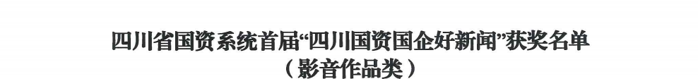 四川省兴发游戏xf集团荣获首届“四川国资国企好新闻”银铜两奖