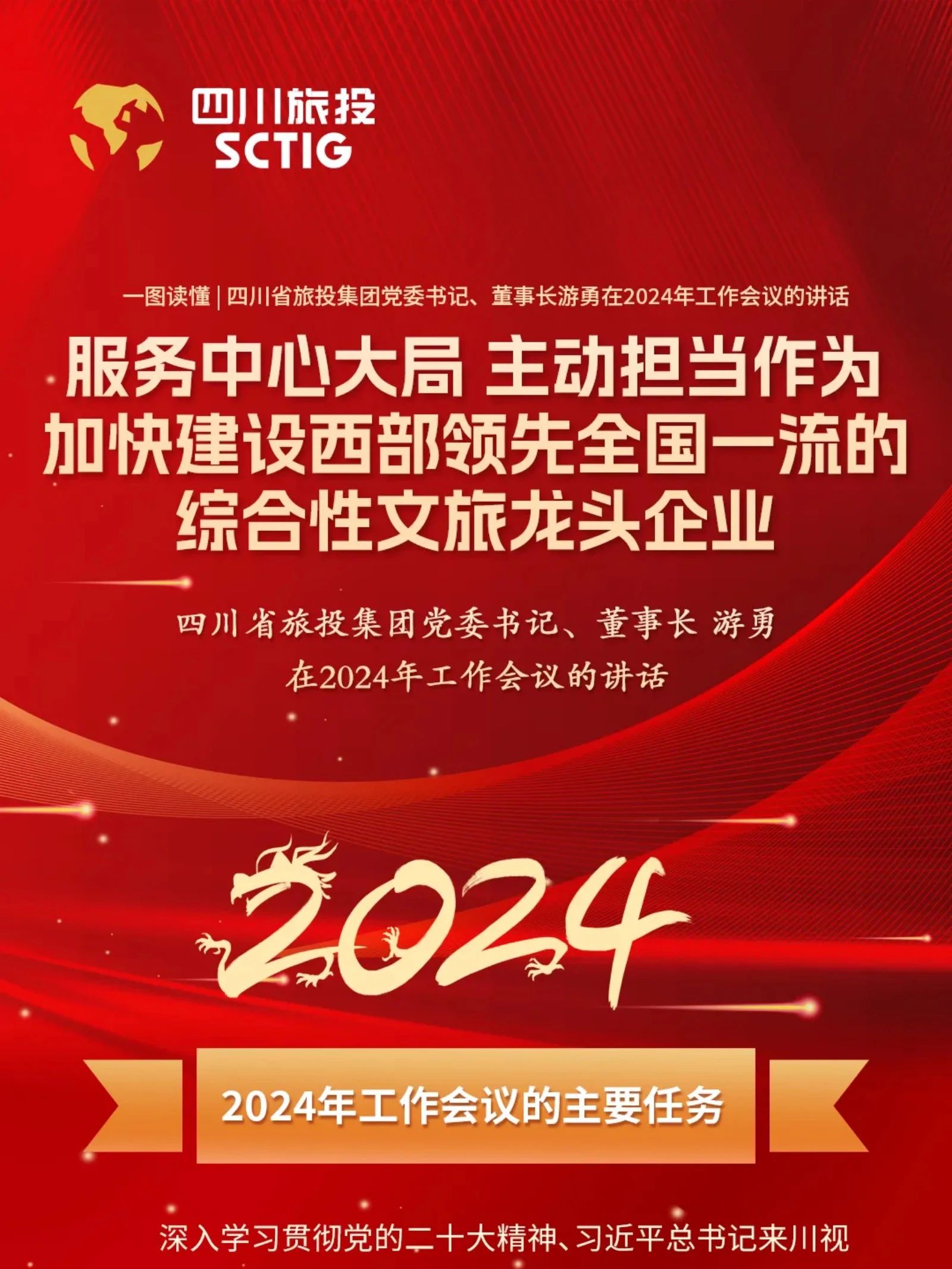 四川省兴发游戏xf集团党委书记、董事长游勇在2024年工作会议的讲话