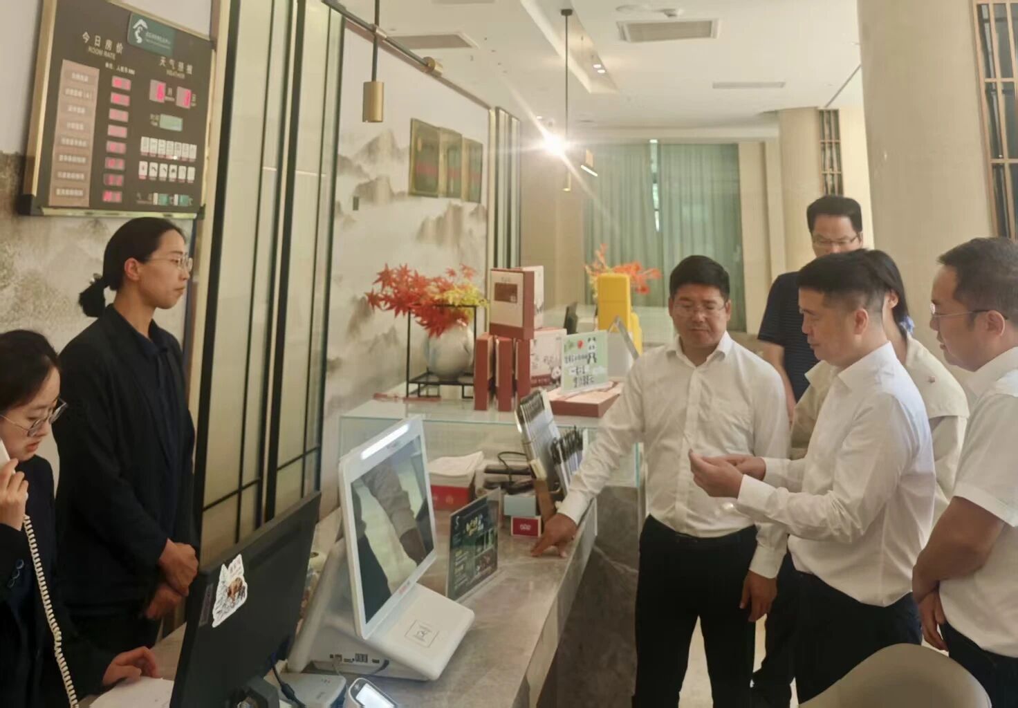 游勇赴集团旗下景区发展安全出产查抄